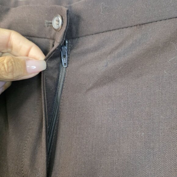 90s Pendleton Wool Plus Size 18 Trousers British Accents Corpcore Bossbabe New - Picture 3 of 9